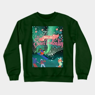 Valentine's day V Crewneck Sweatshirt